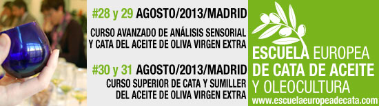 Curso Avanzado de análisis sensorial del aceite de oliva virgen extra