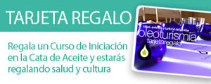 Tarjeta regalo Curso de Cata de aceite